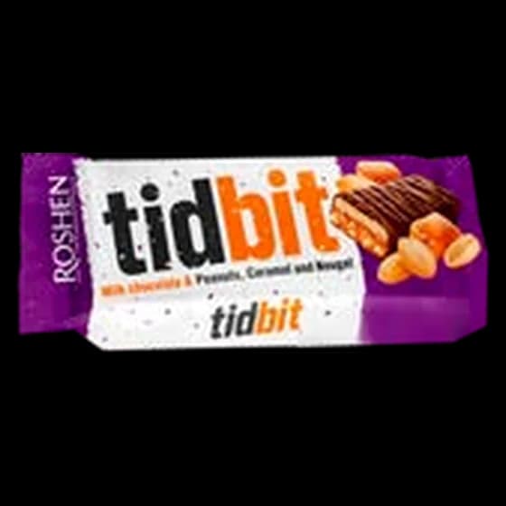 TIDBIT 50Г асорт. — асортимент солодощів Альфа-Богуслав