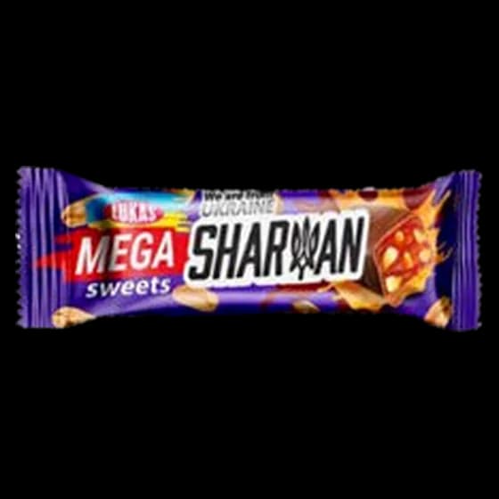 MEGA SHARZAN 40Г — асортимент солодощів Альфа-Богуслав