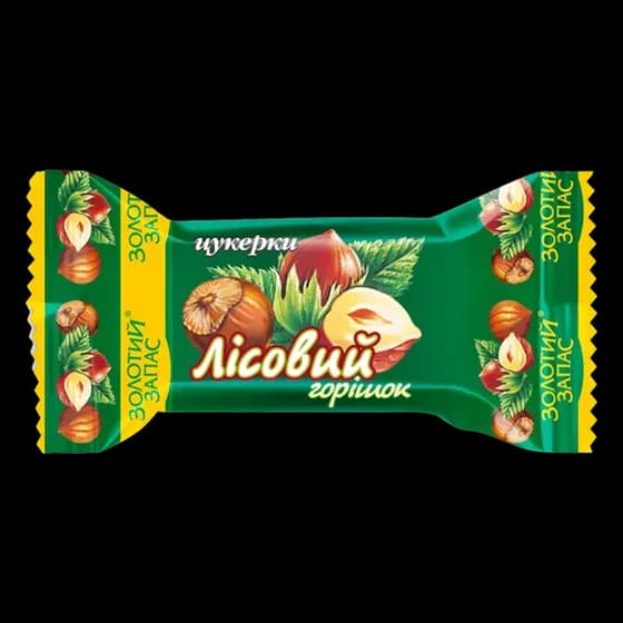 ЛІСОВИЙ ГОРІШОК — асортимент солодощів Альфа-Богуслав