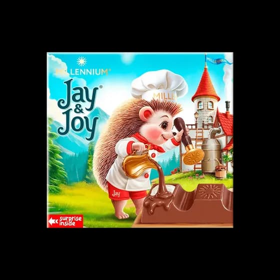 ШОКОЛАД Millennium Jay&Joy 45г — асортимент солодощів Альфа-Богуслав