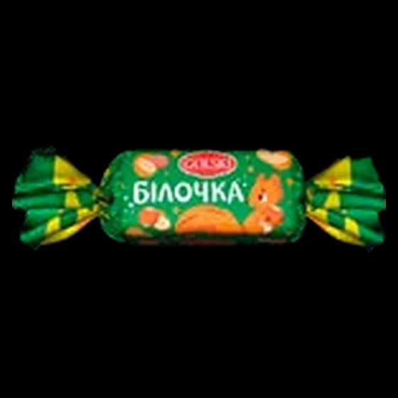 БІЛОЧКА — асортимент солодощів Альфа-Богуслав