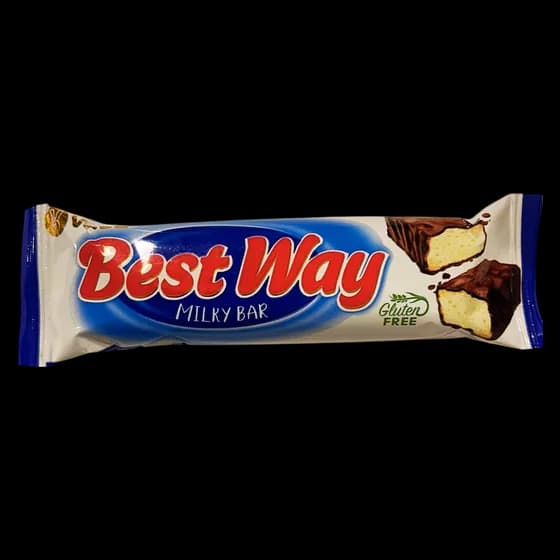 Best Way – бaтончик з суфле глазурований — асортимент солодощів Альфа-Богуслав
